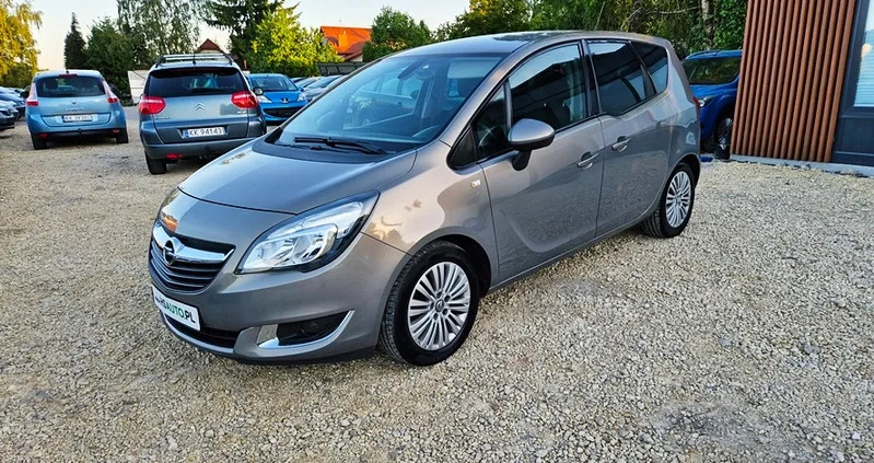 Opel Meriva cena 26500 przebieg: 190000, rok produkcji 2014 z Siemiatycze małe 781